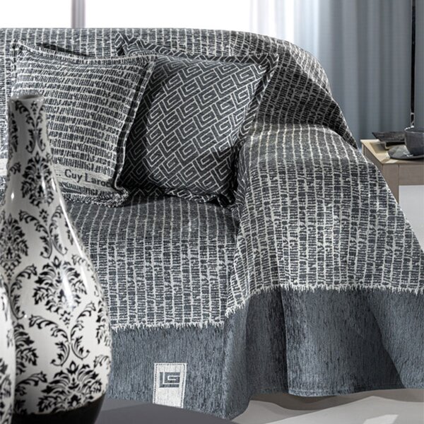 Ριχτάρι Πολυθρόνας (150x180) Guy Laroche Parfait Anthracite