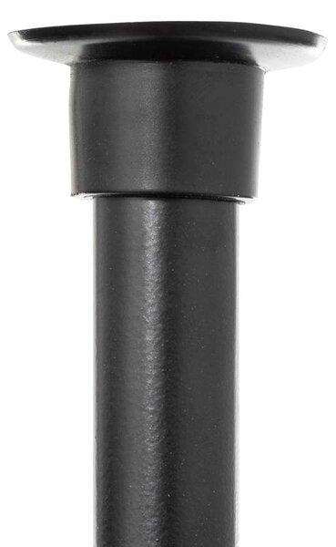 Ραφιέρα Μπάνιου Τηλεσκοπική (20.5x20.5x180-210) F-V Black 200130