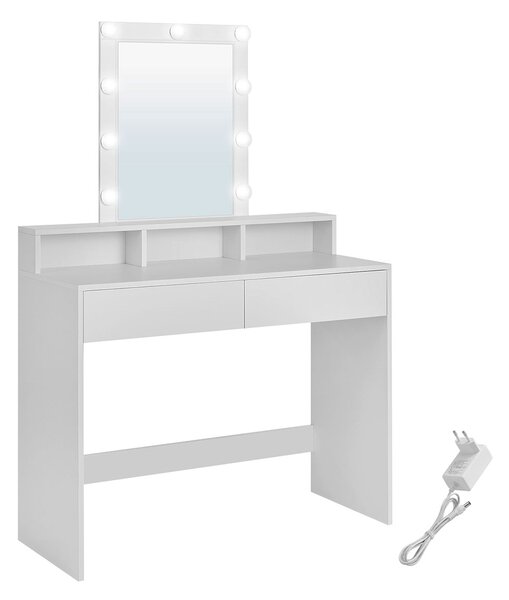 Μπουντουάρ Με Καθρέφτη & Φως (100x40x145) Vasagle RDT164W01