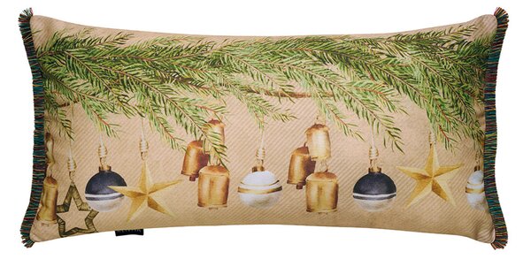 Χριστουγεννιάτικο Μαξιλάρι 2 Όψεων (30x60) Kentia Loft Snow 2425
