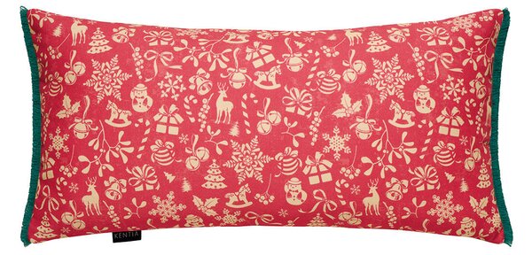 Χριστουγεννιάτικο Μαξιλάρι 2 Όψεων (30x60) Kentia Loft Snow 2422