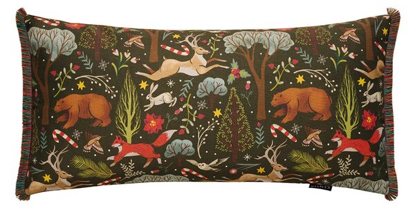 Χριστουγεννιάτικο Μαξιλάρι 2 Όψεων (30x60) Kentia Loft Snow 2425