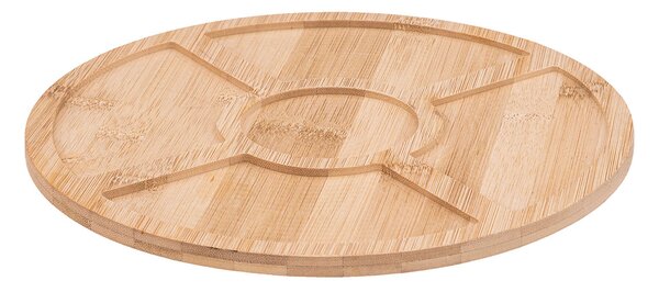 Ορντεβιέρα Σερβιρίσματος 5 Θέσεων (Φ27x4.3) S-D White Bamboo 188895