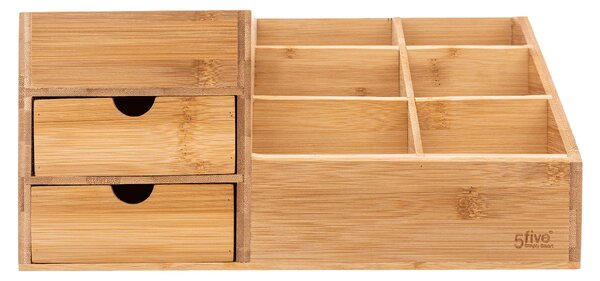 Θήκη Οργάνωσης Με Συρτάρια (33x15.6x20.5) F-V Bamboo 174751