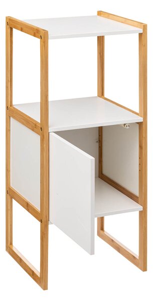Ντουλάπι Μπάνιου Με Ράφι (33x33x80) F-V Natureo White 174894A