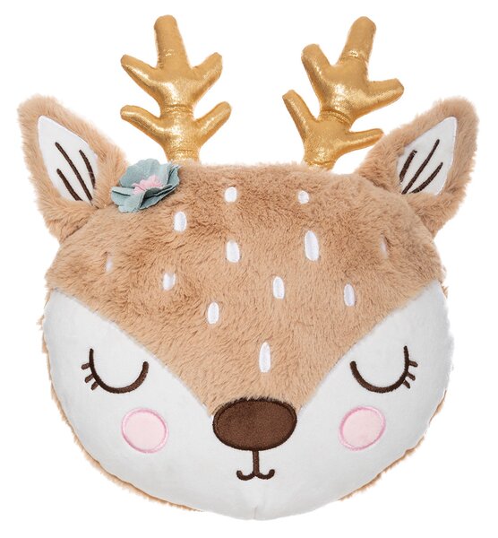 Διακοσμητικό Μαξιλάρι Fleece (31x38) A-S Deer Face 174014