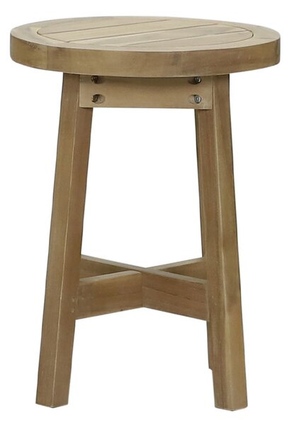 ANASA SIDE TABLE ΦΥΣΙΚΟ 40x40xH48cm