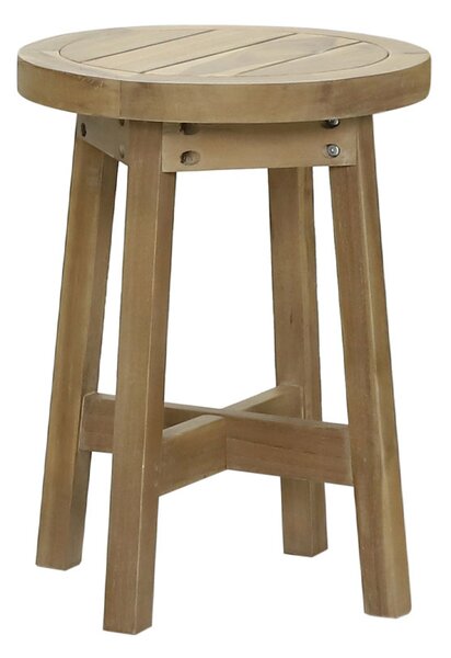 ANASA SIDE TABLE ΦΥΣΙΚΟ 40x40xH48cm