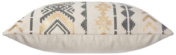 Διακοσμητική Μαξιλαροθήκη (40x40) A-S Gold Etnik Grey 156170B