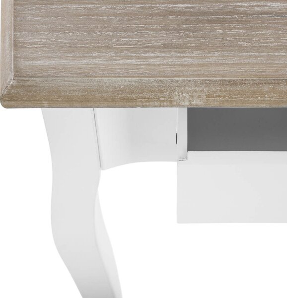 Κομοδίνο Με Συρτάρι (47.1x30x65.5) A-S Chrysa White 114516A
