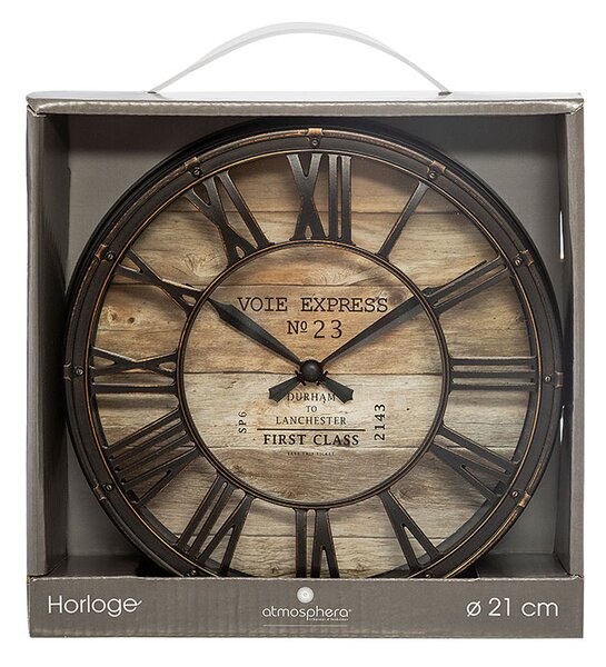 Ρολόι Τοίχου (Φ21) Αθόρυβο A-S Vintage 162266