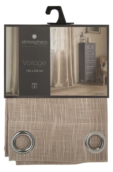 Κουρτίνα (140x240) Με Τρουκς A-S Alton Beige 146272D