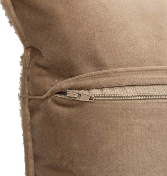 Διακοσμητικό Μαξιλάρι Μπουκλέ (45x45) A-S Soana Taupe 204403B
