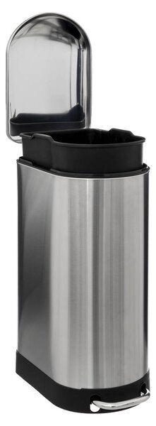 Κάδος Απορριμμάτων (42.5x25x62) F-V 30lt Ariane Slim Inox 186188
