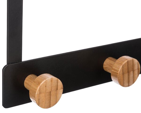 Κρεμάστρα Πόρτας 5 Θέσεων F-V Hooks Black 151570A