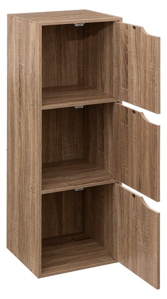 Ντουλάπι Δαπέδου 3 Θέσεων (34.5x32x100.5) F-V Door Nat 181271