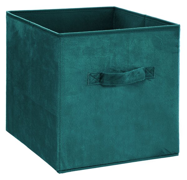 Κουτί Αποθήκευσης (31x31x31) F-V Velvet Storage Blue 160455B