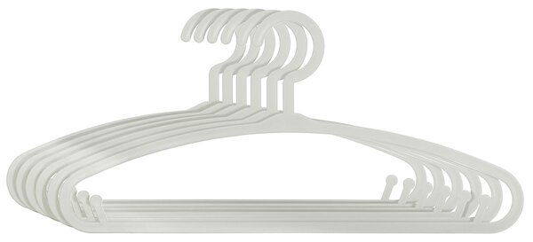Παιδικές Κρεμάστρες Ρούχων (Σετ 6τμχ) A-S Hangers Grey 158462B