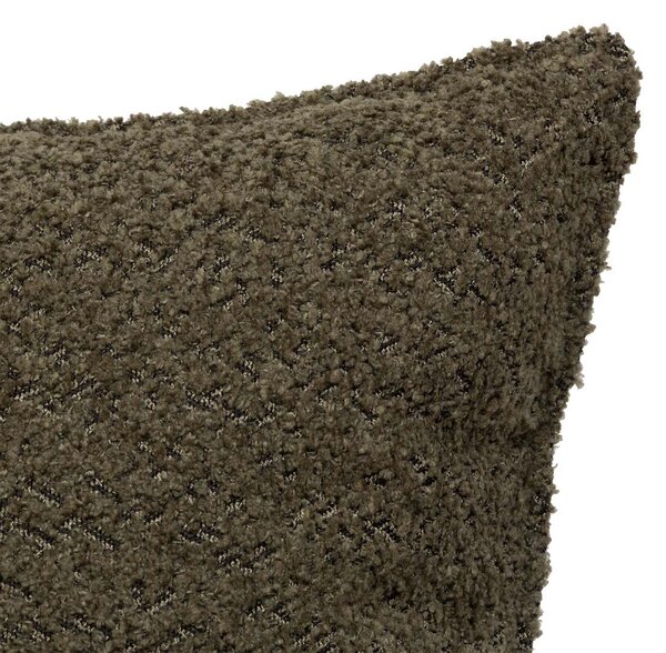 Διακοσμητικό Μαξιλάρι Μπουκλέ (45x45) A-S Soana Khaki 204403D