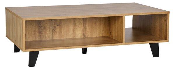 ARABICA COFFEE TABLE SONOMA ΜΑΥΡΟ ΜΑΥΡΟ 110x60xH35cm