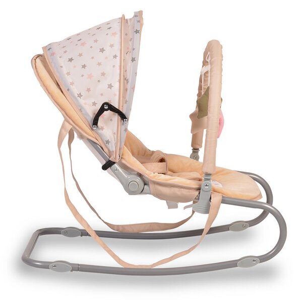 Ρηλάξ (0+ Μηνών/Έως 9kg) Moni Lulu Beige