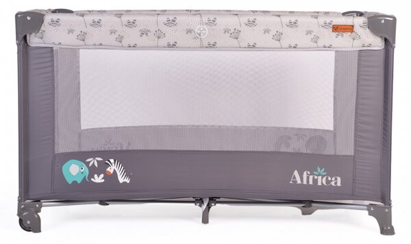 Παρκοκρέβατο (0+ Μηνών/Έως 15kg) Cangaroo Africa Grey