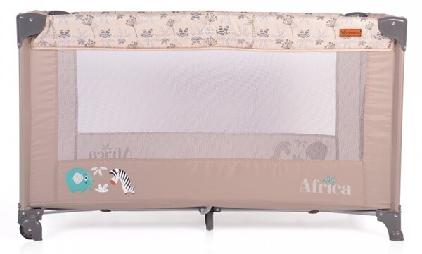 Παρκοκρέβατο (0+ Μηνών/Έως 15kg) Cangaroo Africa Beige