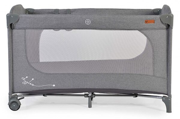 Παρκοκρέβατο (0+ Μηνών/Έως 14kg) Cangaroo Skyglow 1 Grey