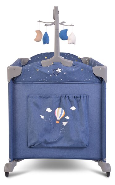Παρκοκρέβατο 2 Θέσεων (0+ Μηνών/Έως 15kg) Cangaroo Once Upon A Time 2 Jeans