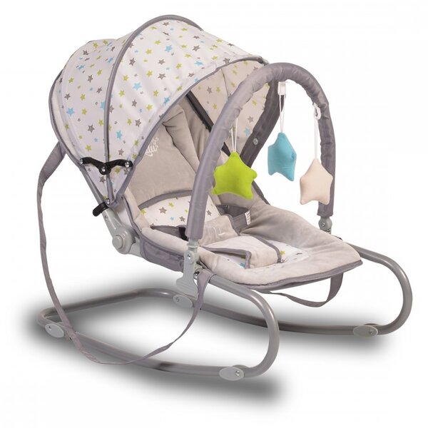 Ρηλάξ (0+ Μηνών/Έως 9kg) Moni Lulu Grey
