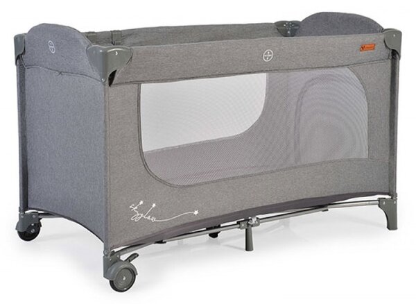 Παρκοκρέβατο (0+ Μηνών/Έως 14kg) Cangaroo Skyglow 1 Grey