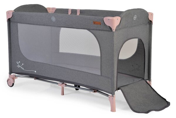 Παρκοκρέβατο (0+ Μηνών/Έως 14kg) Cangaroo Skyglow 1 Pink