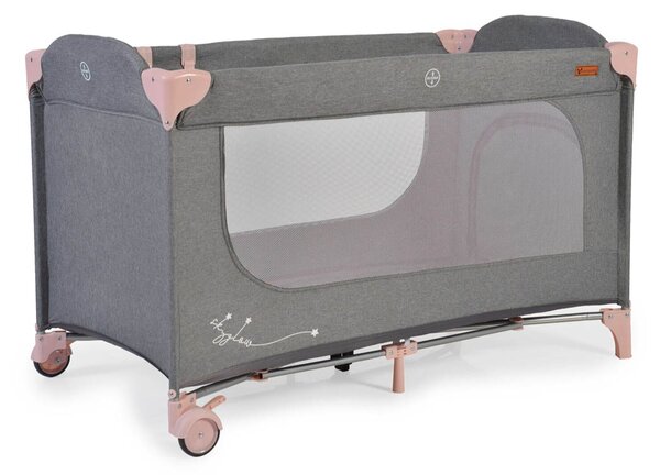 Παρκοκρέβατο (0+ Μηνών/Έως 14kg) Cangaroo Skyglow 1 Pink