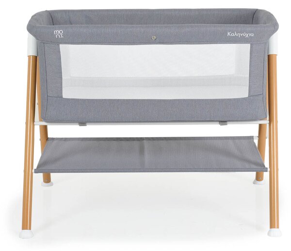 Λίκνο (0+ Μηνών/Έως 11kg) Moni Kalinihta Premium Grey