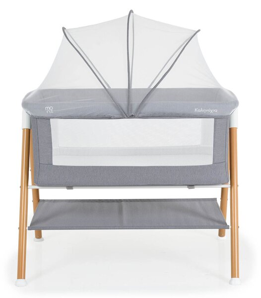 Λίκνο (0+ Μηνών/Έως 11kg) Moni Kalinihta Premium Grey