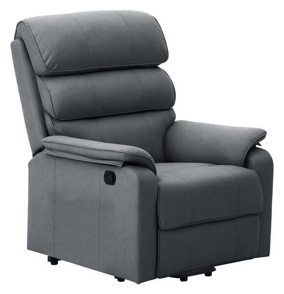 BEAT ΠΟΛΥΘΡΟΝΑ RECLINER ΓΚΡΙ 82x95xH104cm