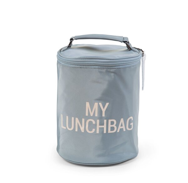 Ισοθερμική Τσάντα Φαγητού ChildHome My Lunchbag Grey/Off White 75201