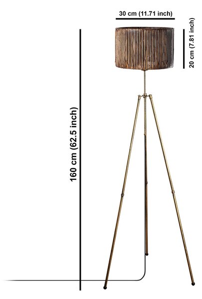 Φωτιστικό Δαπέδου A-G Wheel 390FLH2197 Antique
