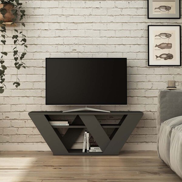 Έπιπλο Τηλεόρασης (110x30x40) A-G Pipralla 776HMS3035 Anthracite