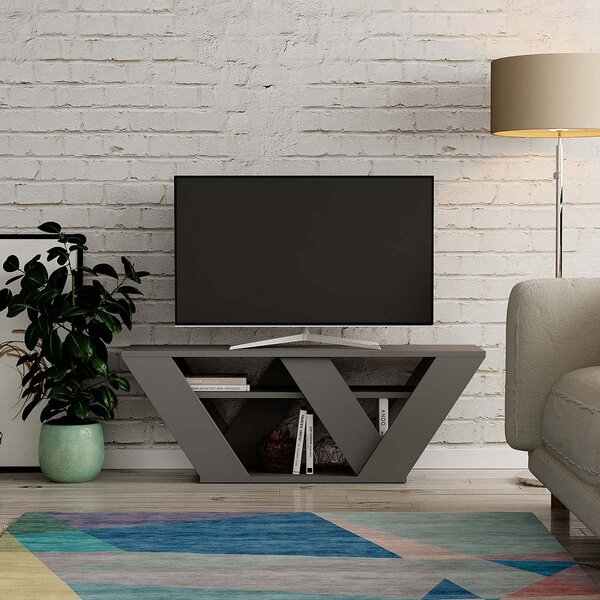 Έπιπλο Τηλεόρασης (110x30x40) A-G Pipralla 776HMS3035 Anthracite