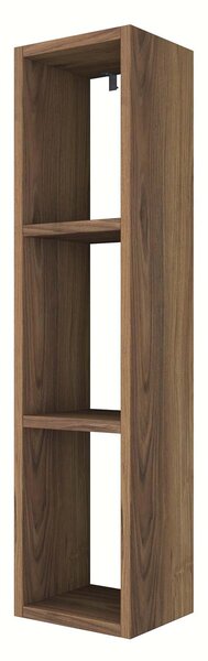 Βιβλιοθήκη Τοίχου 3 Θέσεων (22x18.5x90) A-G 893RAN2309 Walnut