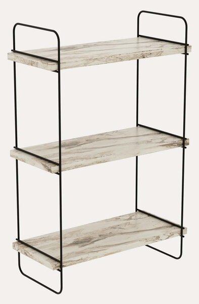 Ραφιέρα Τοίχου (40x20x66) A-G Pulalis 854KLN1747 White Marble
