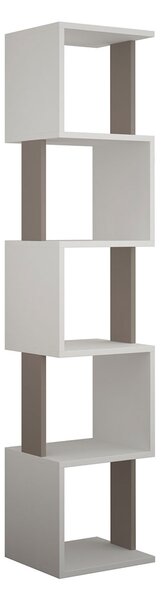 Βιβλιοθήκη Δαπέδου 5 Θέσεων (35x30x161) A-G Sonoma 855DTE3703 Mocha