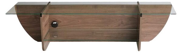 Έπιπλο Τηλεόρασης (158x35x40) A-G Lily 552NOS1604 Walnut