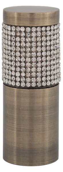 Διακοσμητικά Άκρα Κουρτινόξυλου (Σετ 2τμχ) Grace Gems Bronze 619096