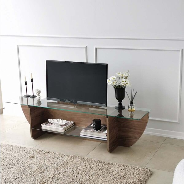 Έπιπλο Τηλεόρασης (158x35x40) A-G Lily 552NOS1604 Walnut