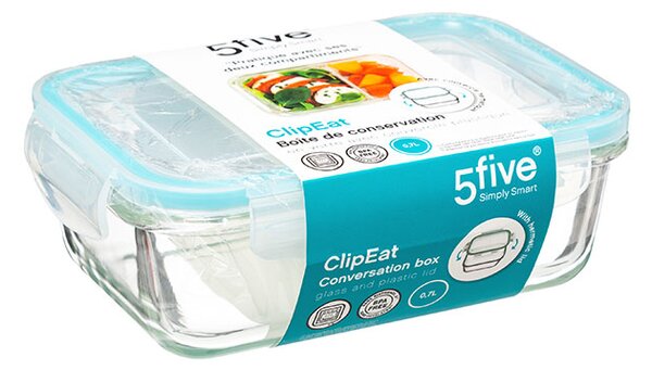 Φαγητοδοχείο 2 Θέσεων 700ml F-V Clipeatse 167785