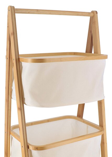 Ραφιέρα Δαπέδου 2 Θέσεων (44x34x90) T-D Natural/Bamboo 98204104