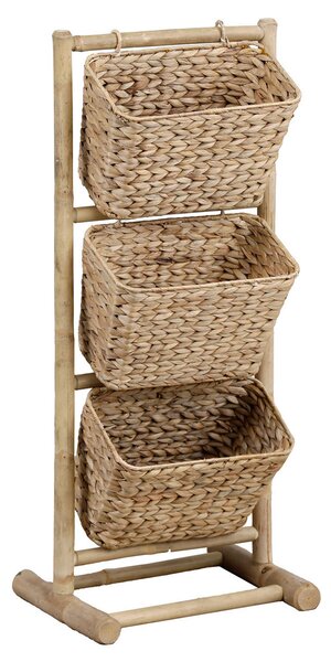 Ραφιέρα Δαπέδου 3 Θέσεων (40.5x30x92.5) T-D Bamboo 98203195