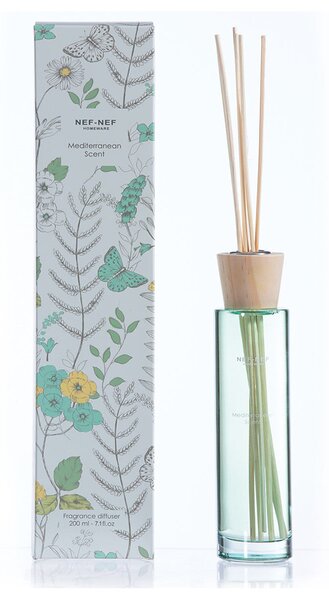 Αρωματικό Χώρου 200ml Με Στικς Nef-Nef Homeware Mediterranean Scent